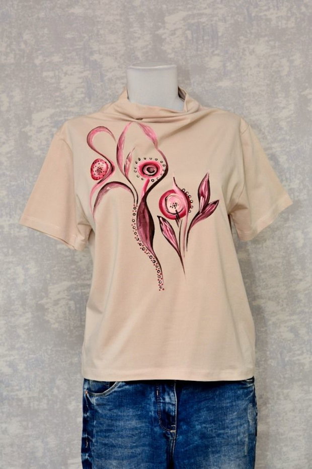 Tricou pictat manual, unicat