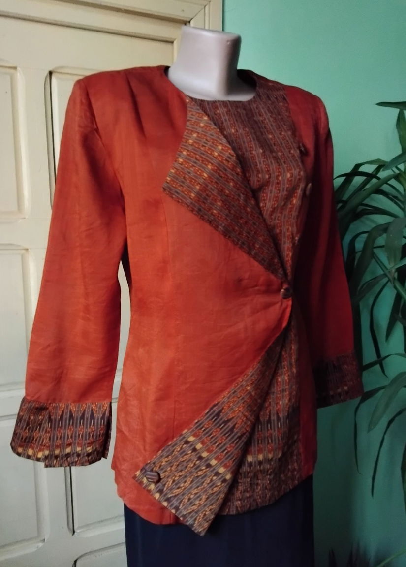 Bluza silk , noua, handmade
