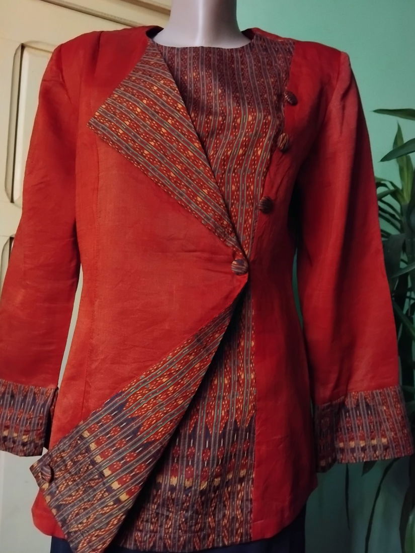 Bluza silk , noua, handmade