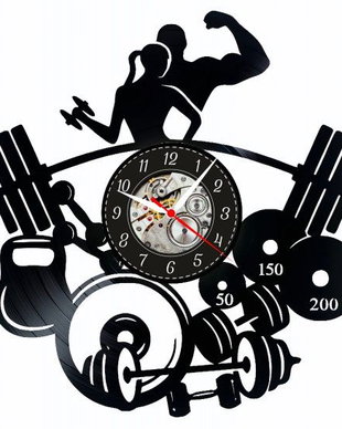 POWERLIFTING-ceas de perete