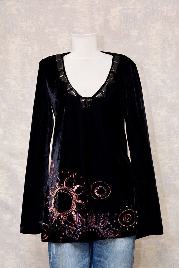 Bluza de catifea