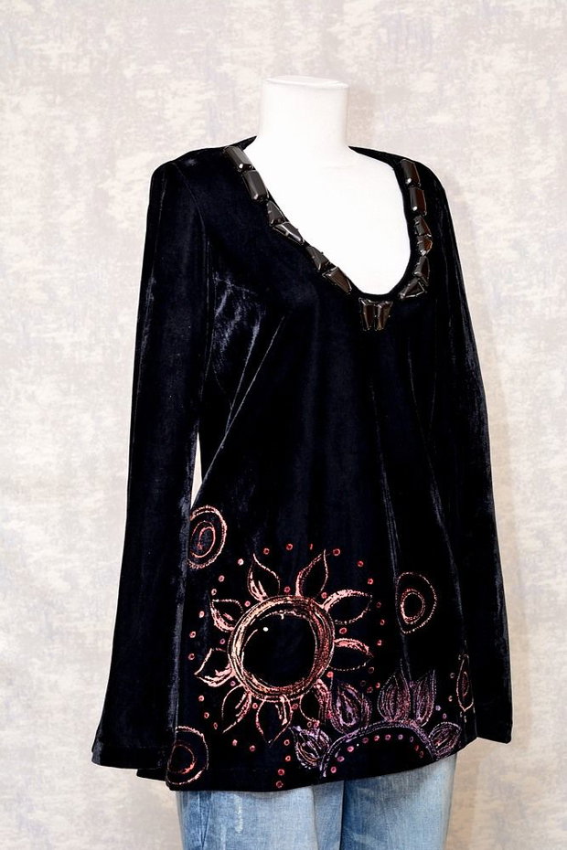 Bluza de catifea
