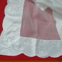 Napron broderie lurex