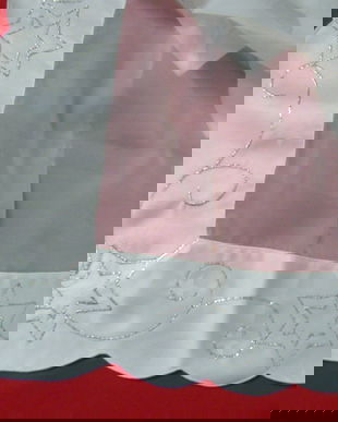 Napron broderie lurex