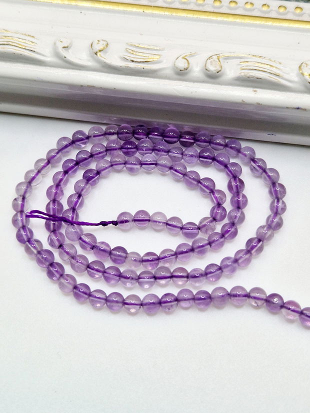 Ametist 3.5mm lavanda - 1 buc