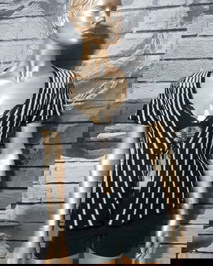 Cardigan alb - negru