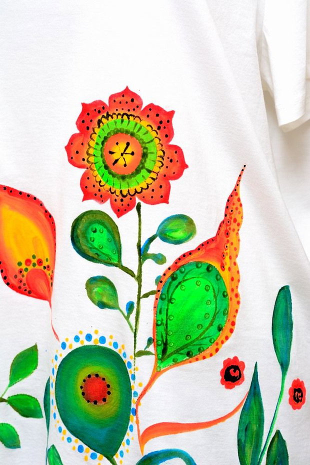 Tricou pictat, unicat