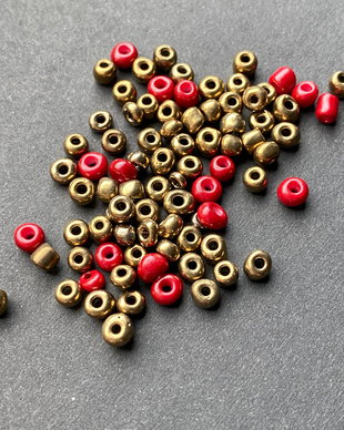 LMN429 - (50 g) margele nisip mix