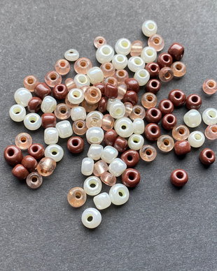 LMN433 - (50 g) margele nisip mix