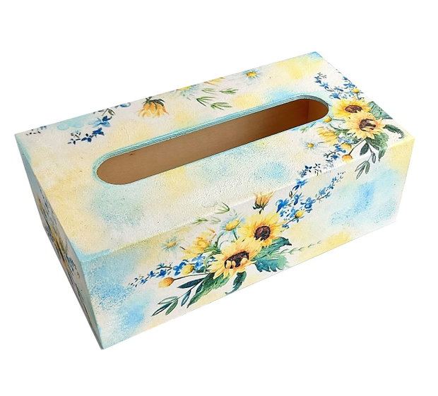 Cutie servetele de hartie - floarea soarelui 123540