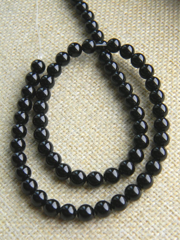 Onix margele 6 mm (CUI)