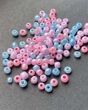 LMN434 - (50 g) margele nisip mix