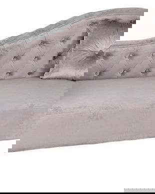 Sofa Chesterfield gri