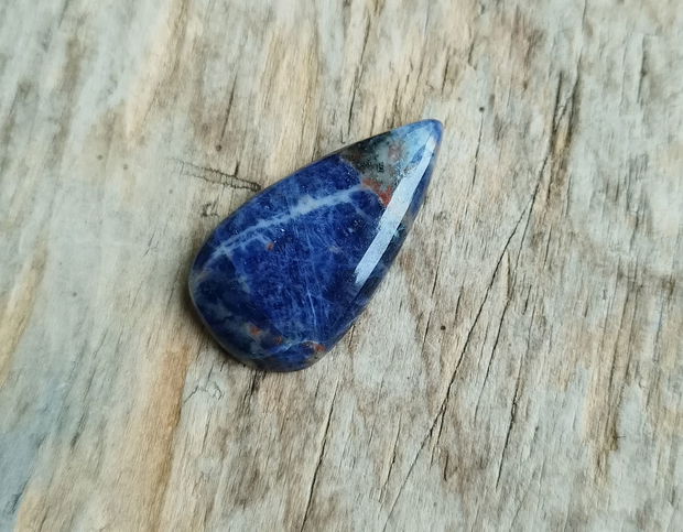 Cabochon sodalit, 33x19 mm