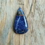 Cabochon sodalit, 33x19 mm