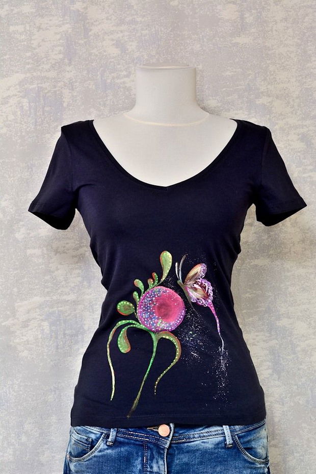Tricou pictat
