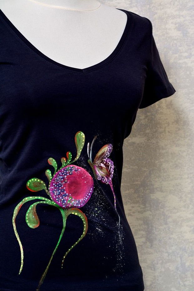 Tricou pictat