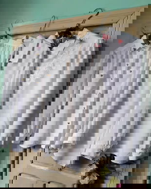 Bluze albe pentru sacouri