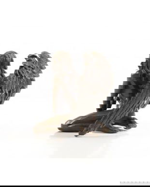 Ingeras - statueta erotica din bronz