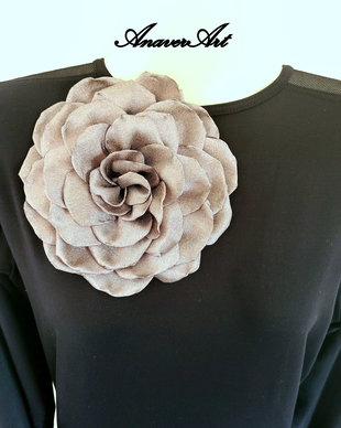 Brosa floare /Brosa textila