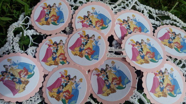 Etichete printese Disney