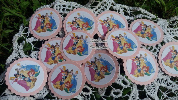 Etichete printese Disney