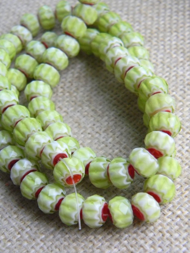 Margele sticla Chevron (M-AI)