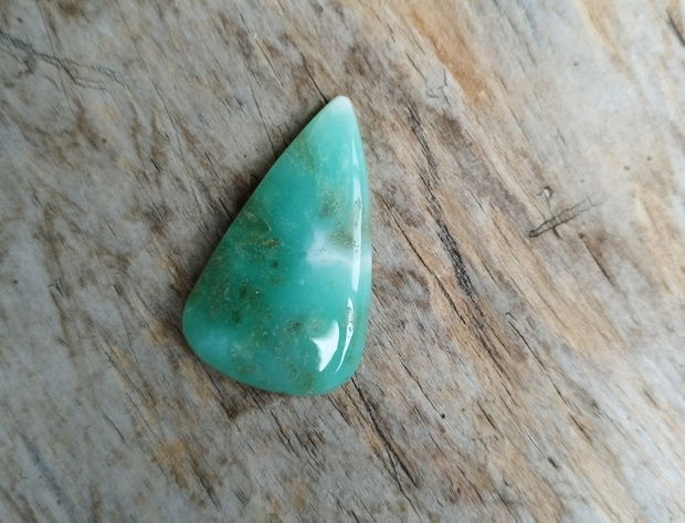 Cabochon crisopraz, 40x23 mm