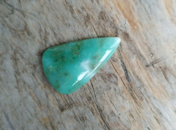 Cabochon crisopraz, 40x23 mm