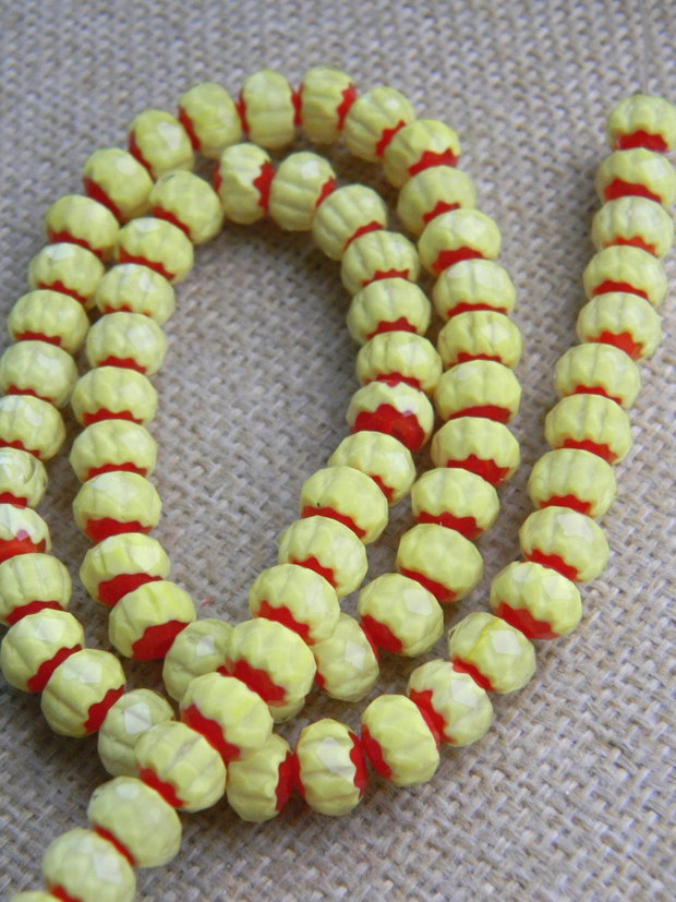 Margele sticla Chevron (M-AI)