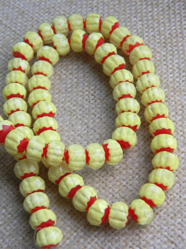 Margele sticla Chevron (M-AI)