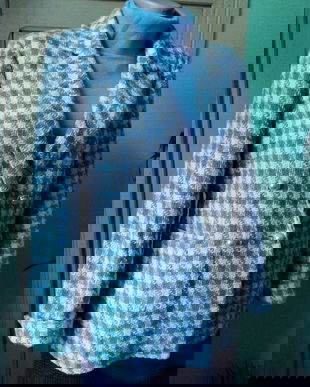 Sacou stofa structurata, pied du coque