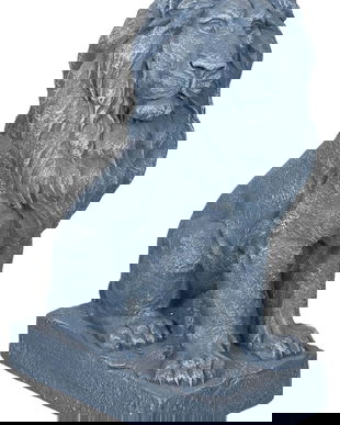 Leu-statueta din rasini speciale