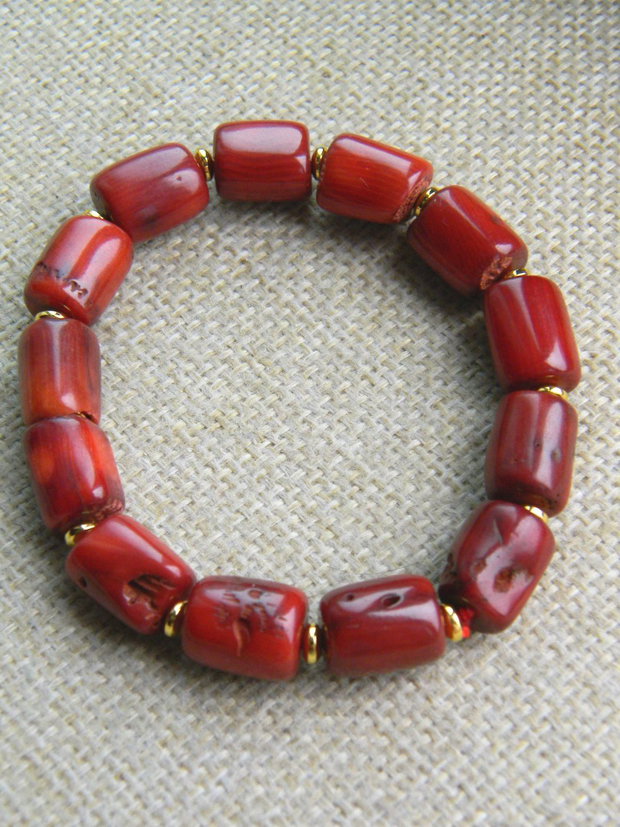 Bratara margele coral (MX)