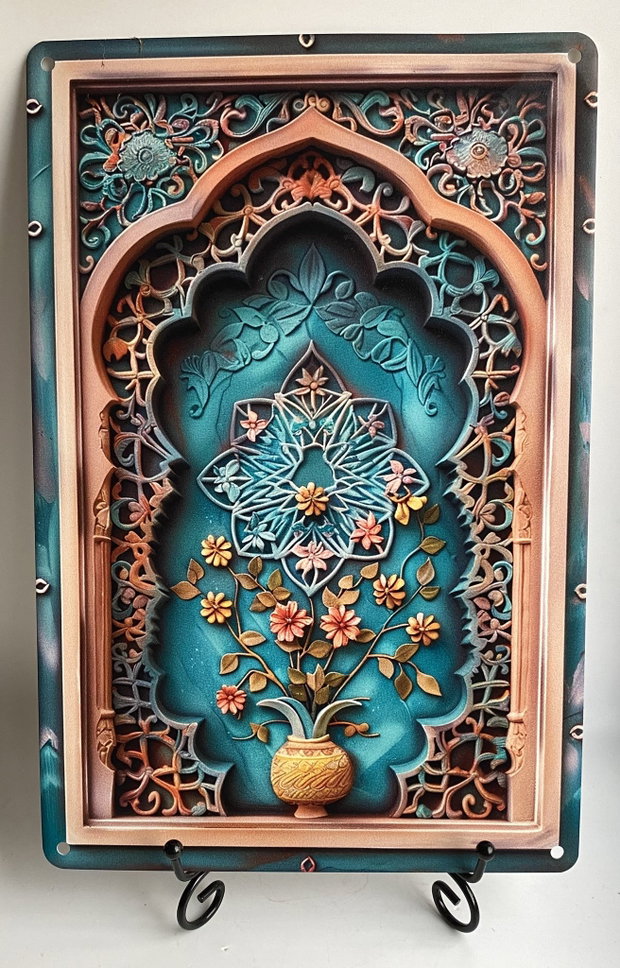 Decoratiune din metal (aluminiu)