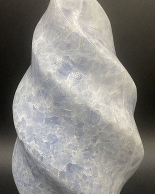 Calcit Albastru (Celestina) - Sculptura piatra semipretioasa