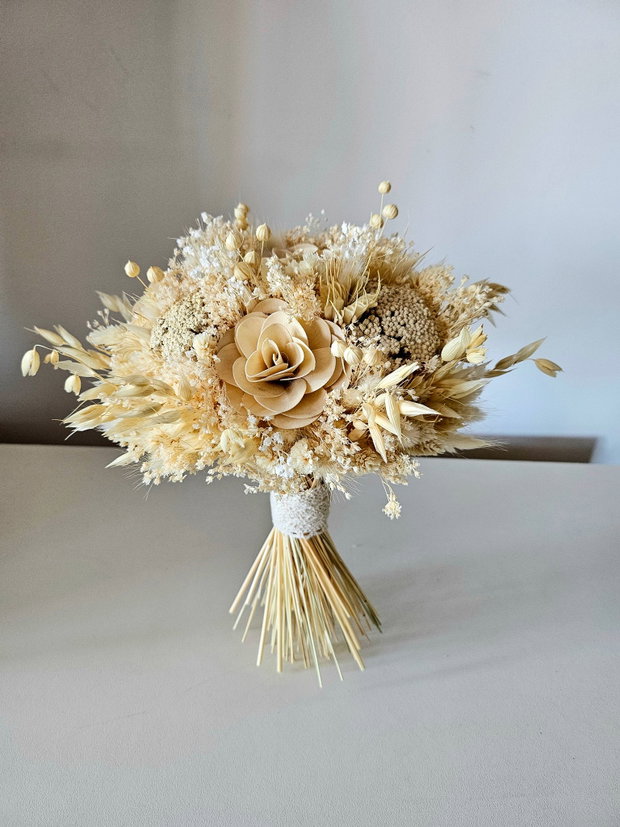 Buchet mireasa alb