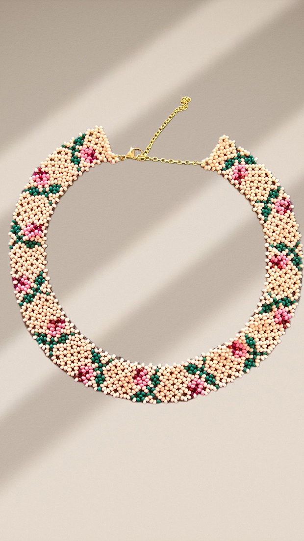 Colier model floral