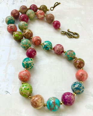 Colier regalit colorat