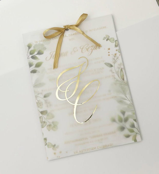 Invitatie nunta personalizata
