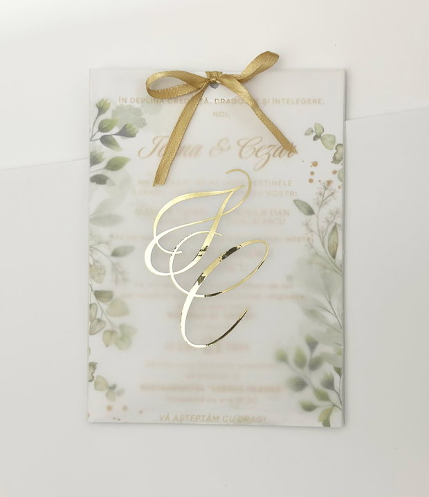 Invitatie nunta personalizata