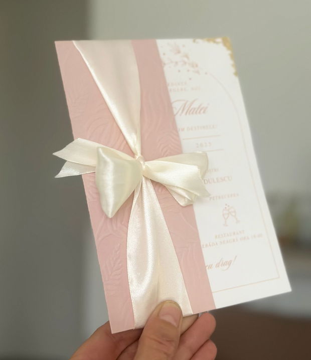 Invitatie nunta personalizata