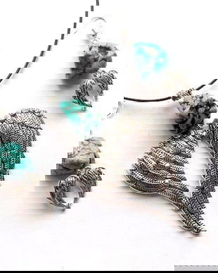 Set aripi ingerasi cu turcoaz 47979