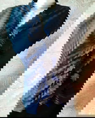 bluza albastra cu jabou