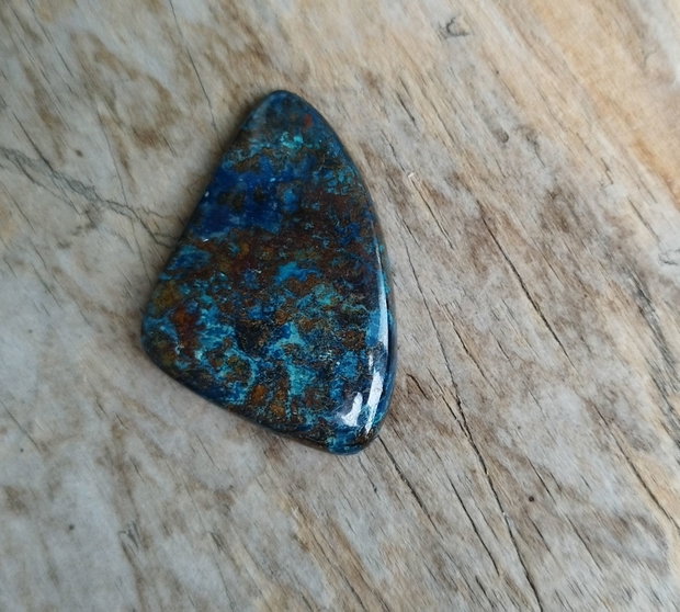 Cabochon crisocola, 35x22 mm