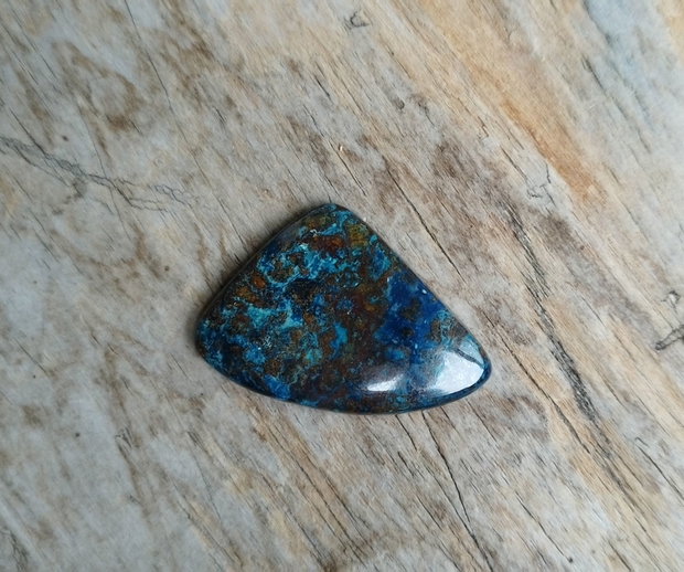 Cabochon crisocola, 35x22 mm