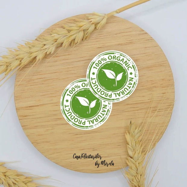 Stickere 100 % Organic