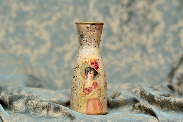 Vază flori: Vintage Lady