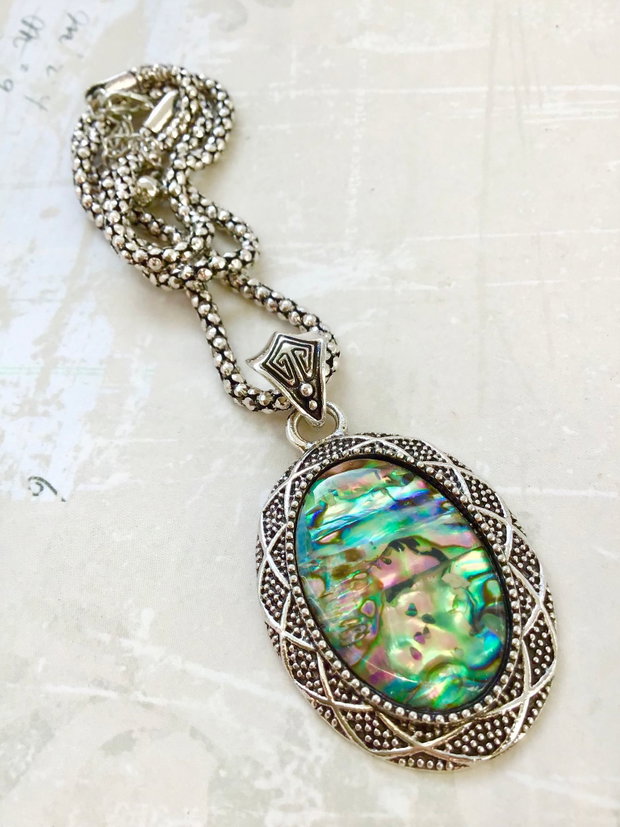 Set vintage Paua Shell