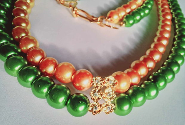 Green - Gold - Perle
